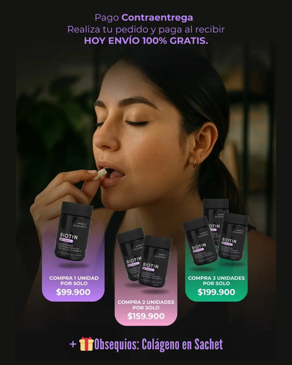 Biotina Fuerza máxima, 10.000 mcg  120 softgels